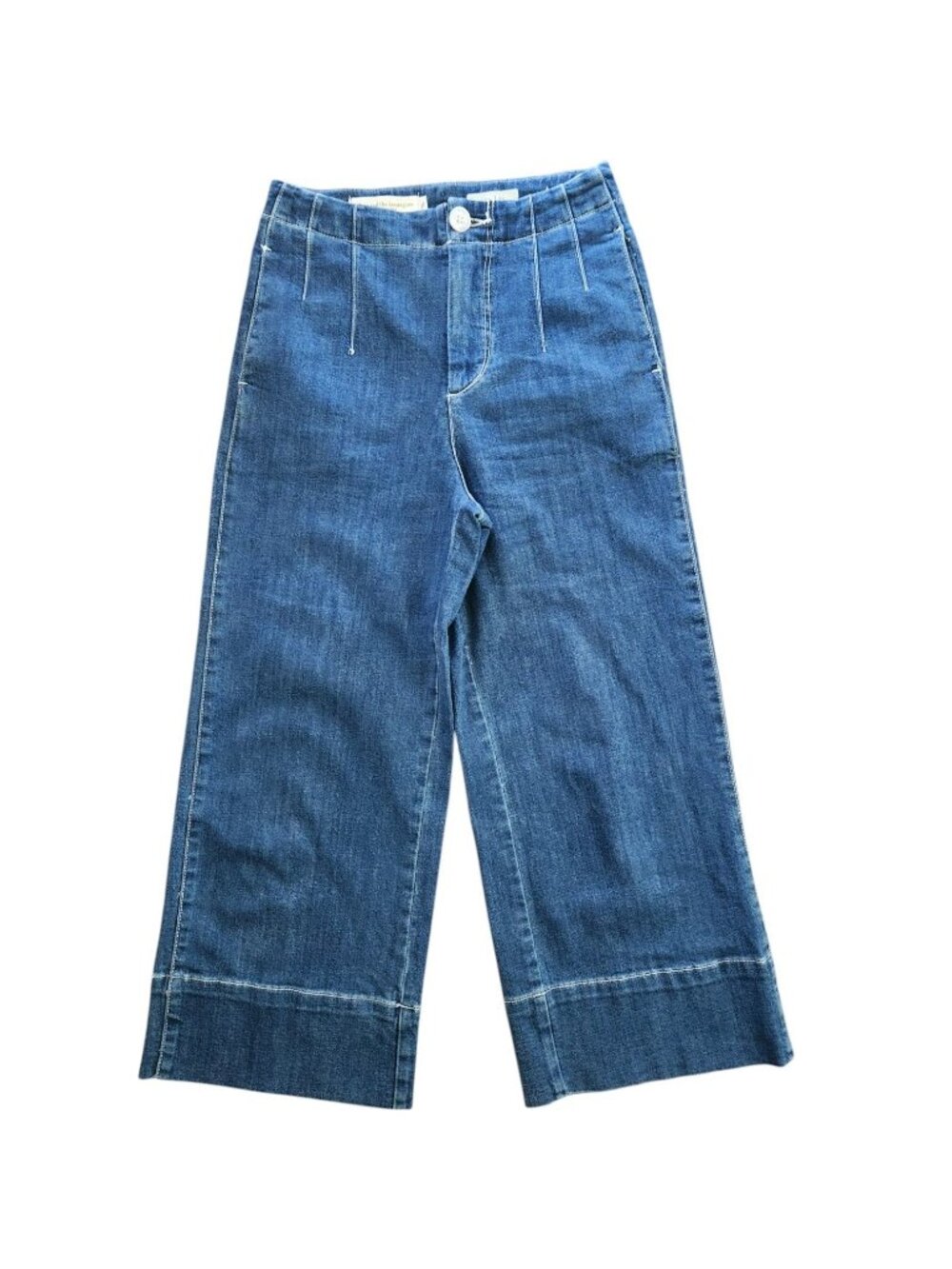 Anthropologie Pilcro & the Letterpress Ultra High-Rise Wide-Leg Jeans Size 26